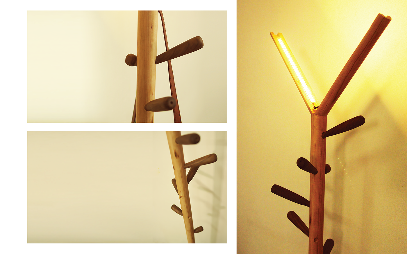 furniture personal project wood Lamp hanger Stand