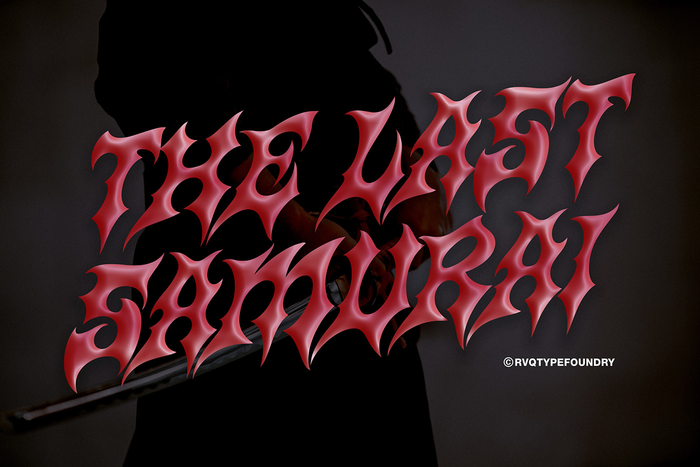 Blackletter gothic dark horror Scary rock metal band music blackletter font