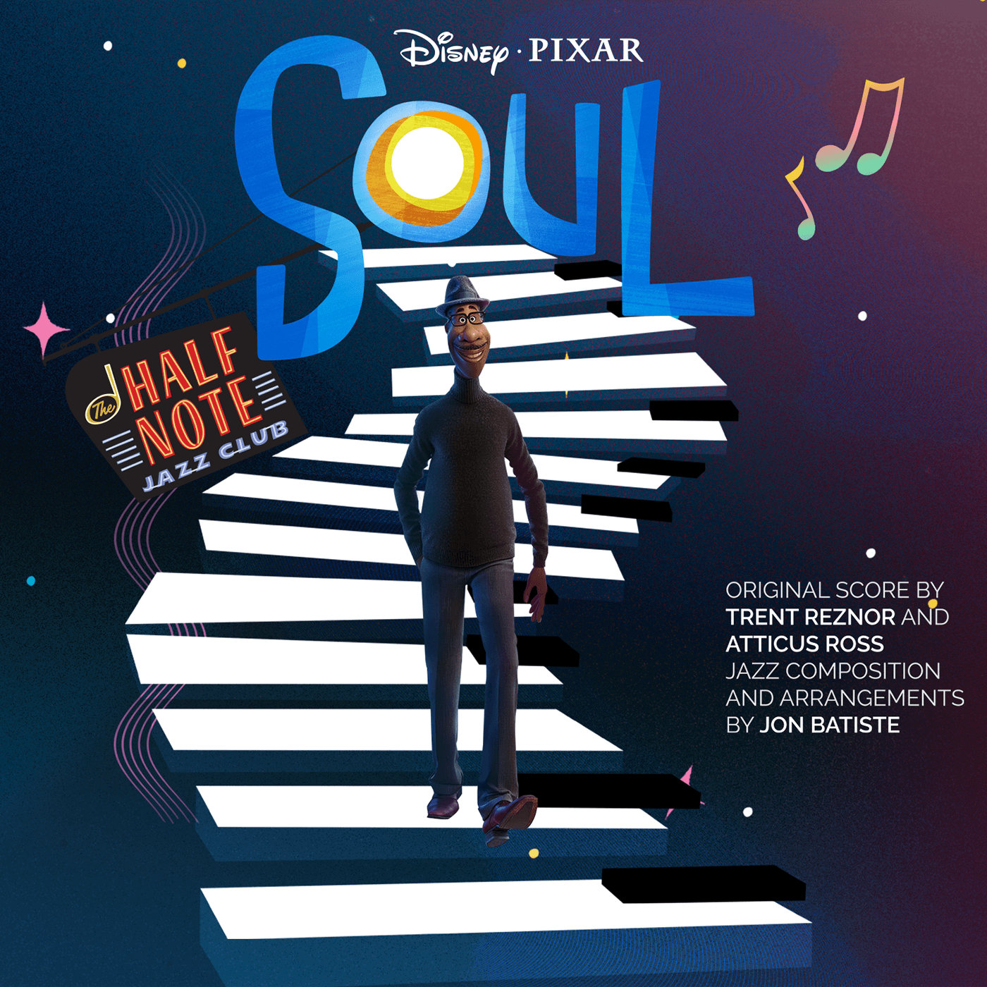 contest soul pixar disney movie soundtrack cover vynil artwork Digital Art 