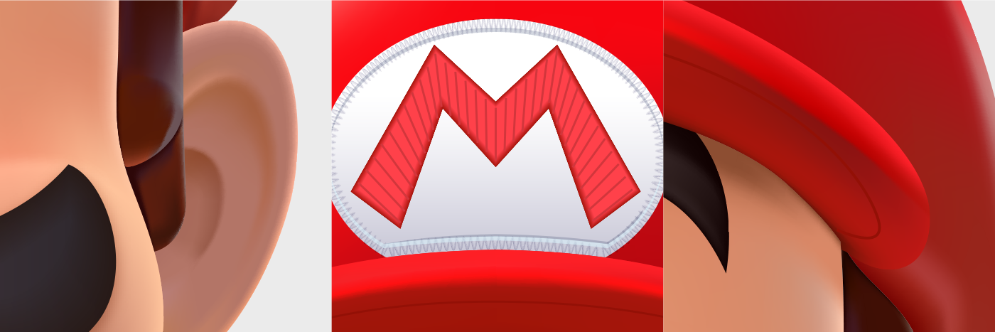 Illustrator Super Mario vector Nintendo