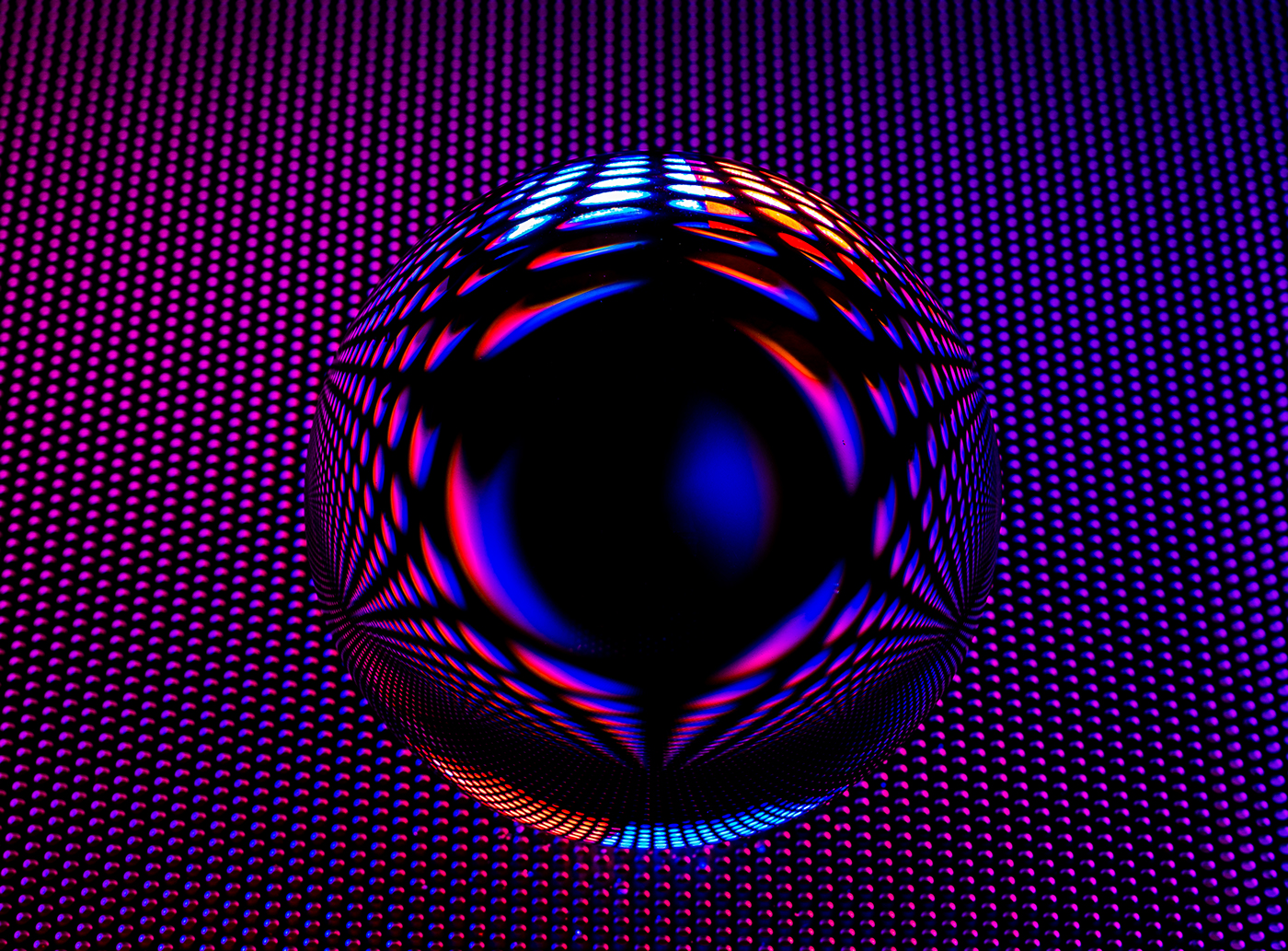 glasbowl light color Photographie lightpainting abstrakt experiment