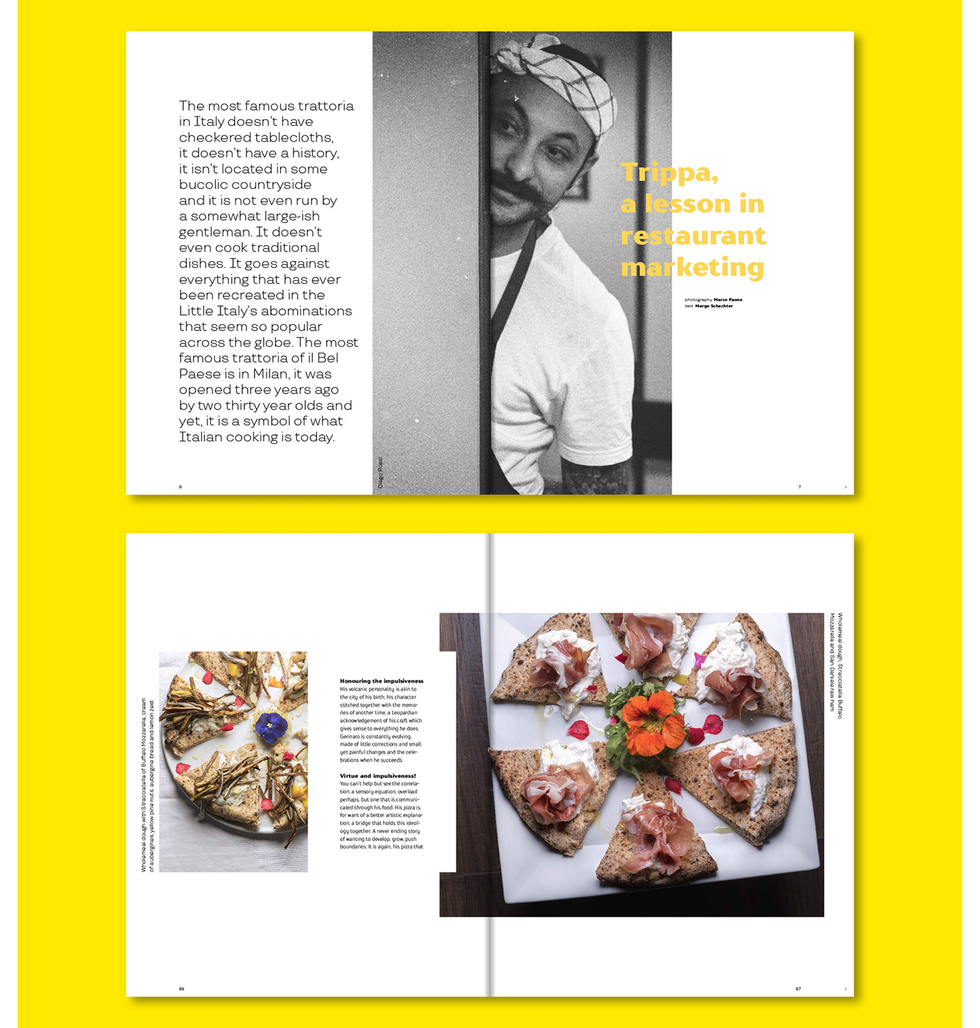 design Food  italian magazine