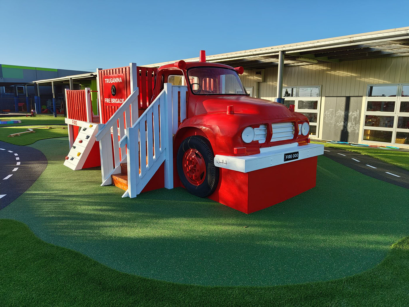 playscape Playground kindergarten childcare-landscaping childcare-playground