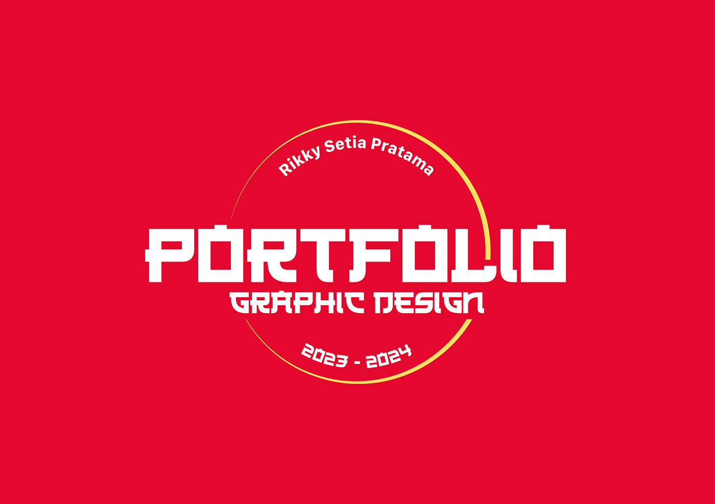 portfolio graphic design 2023 - 2024
