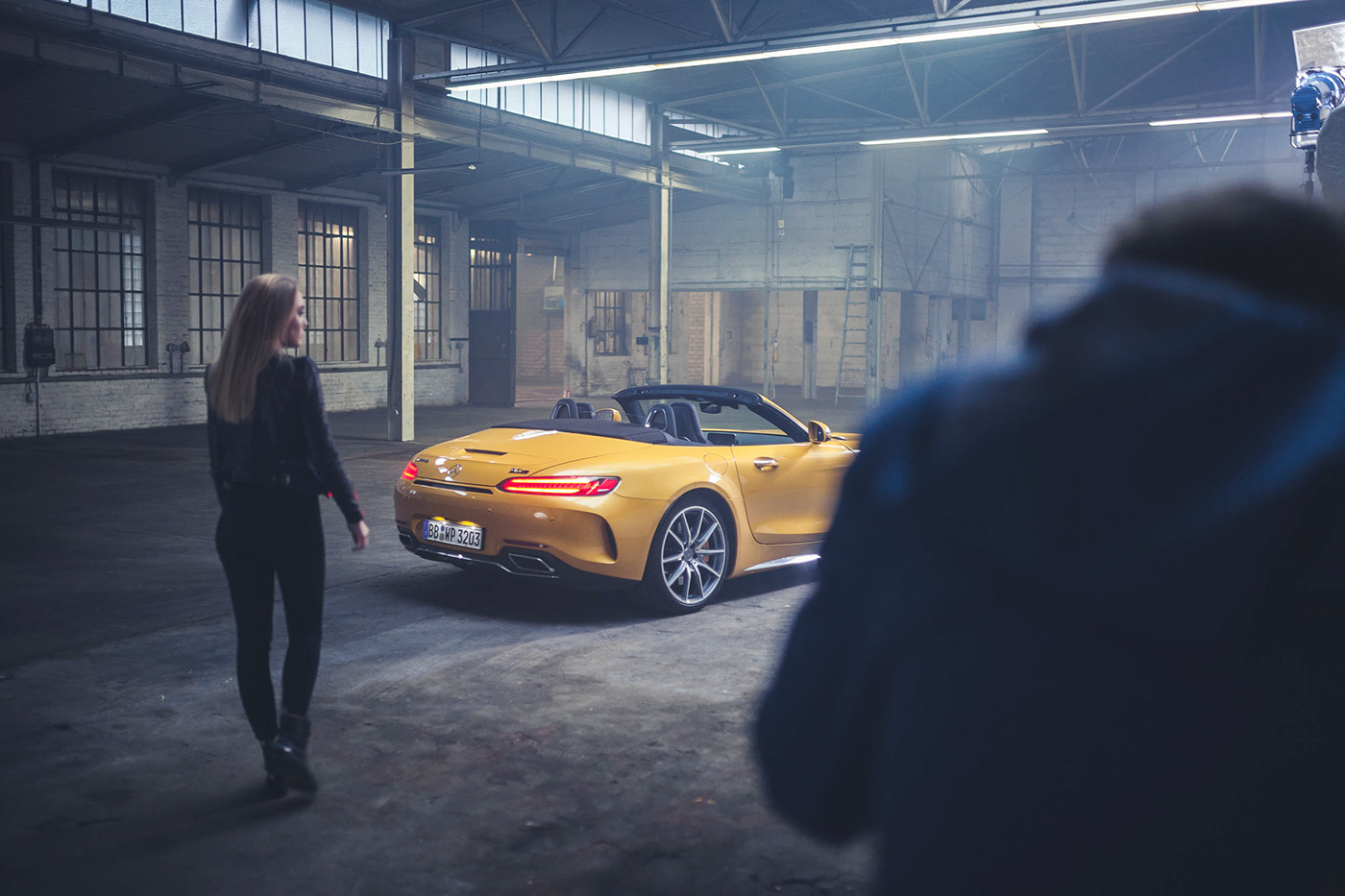 behind the scenes mercedes-benz AMG Sony a7R arri