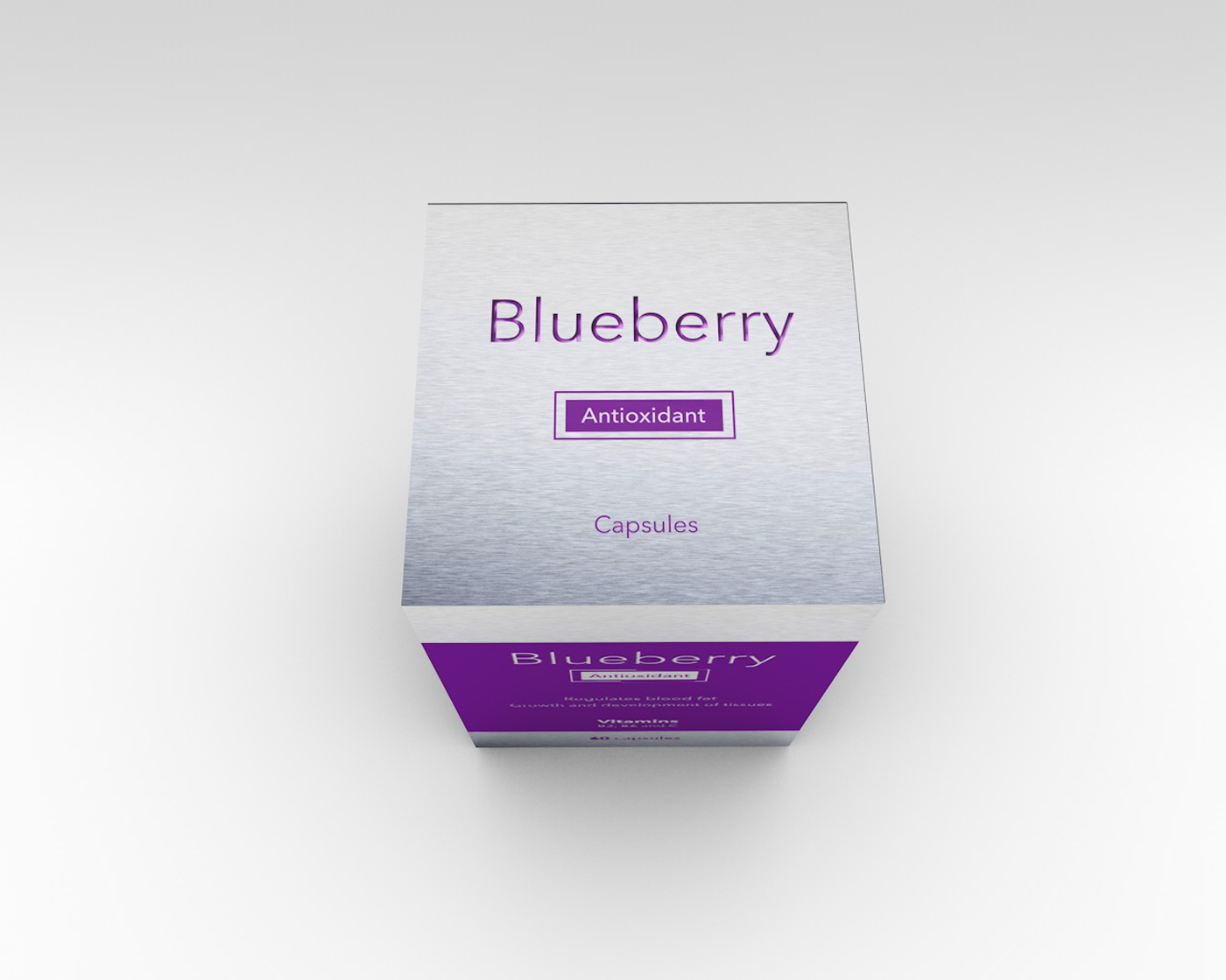antioxidant blueberry nutrition capsules supplement food supplement box Pharmaceutical