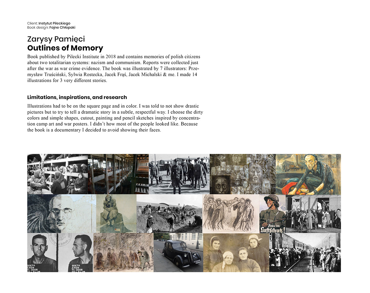 Instytut Pileckiego history WWII War ILLUSTRATION  XX century document book illustration poland jews