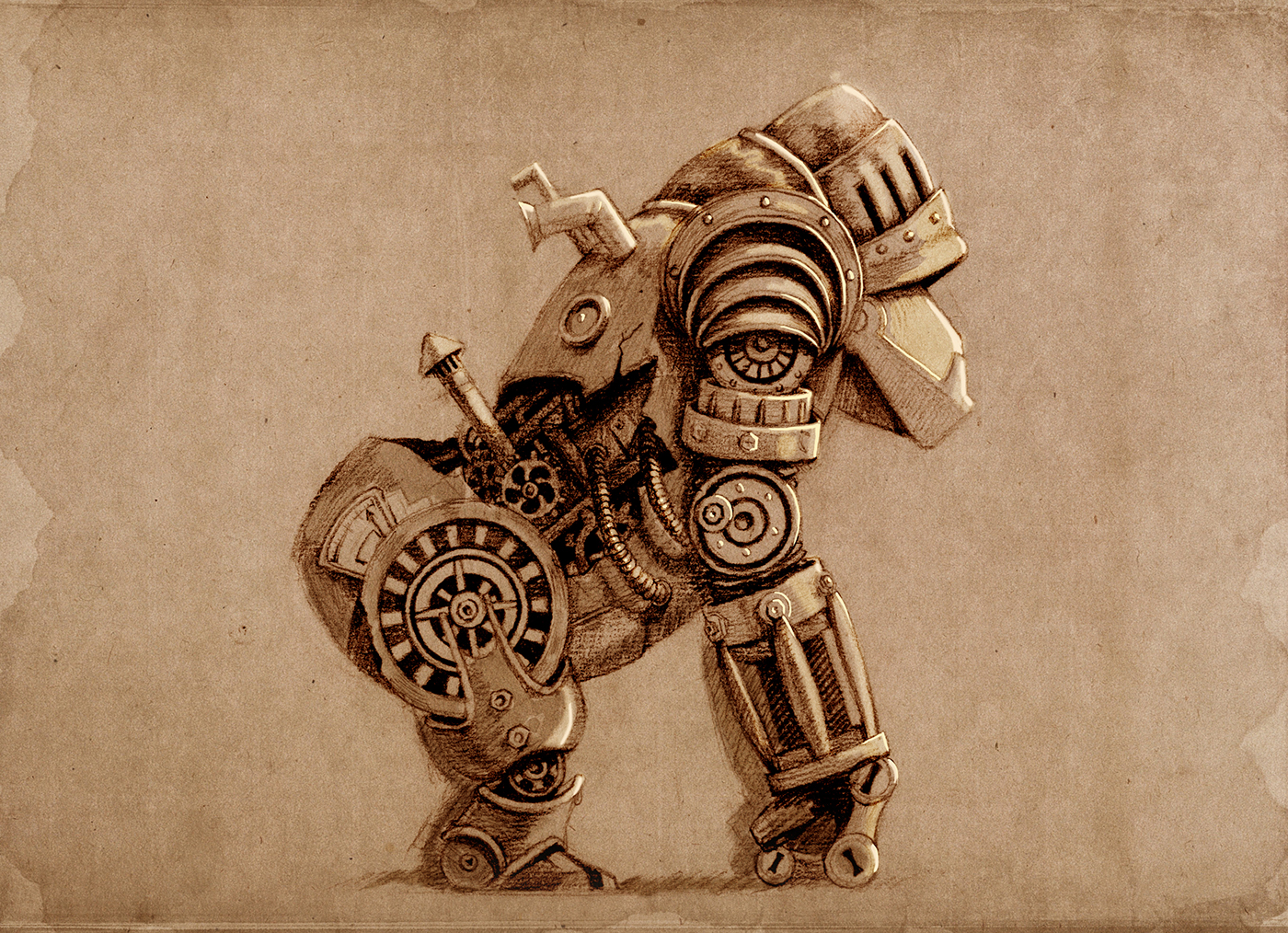 STEAMPUNK sketch