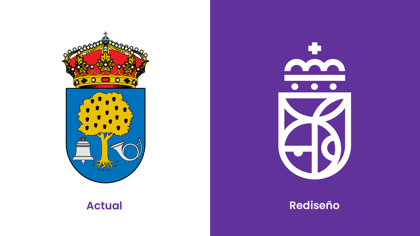 ayuntamiento brand identity coat of arms graphic design  logo Mockup motion graphics  vector