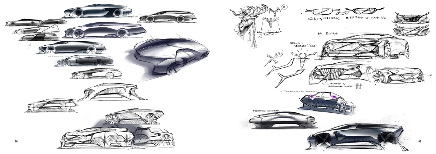 freehand sketch photoshop car design Vehicle Design Automotive design