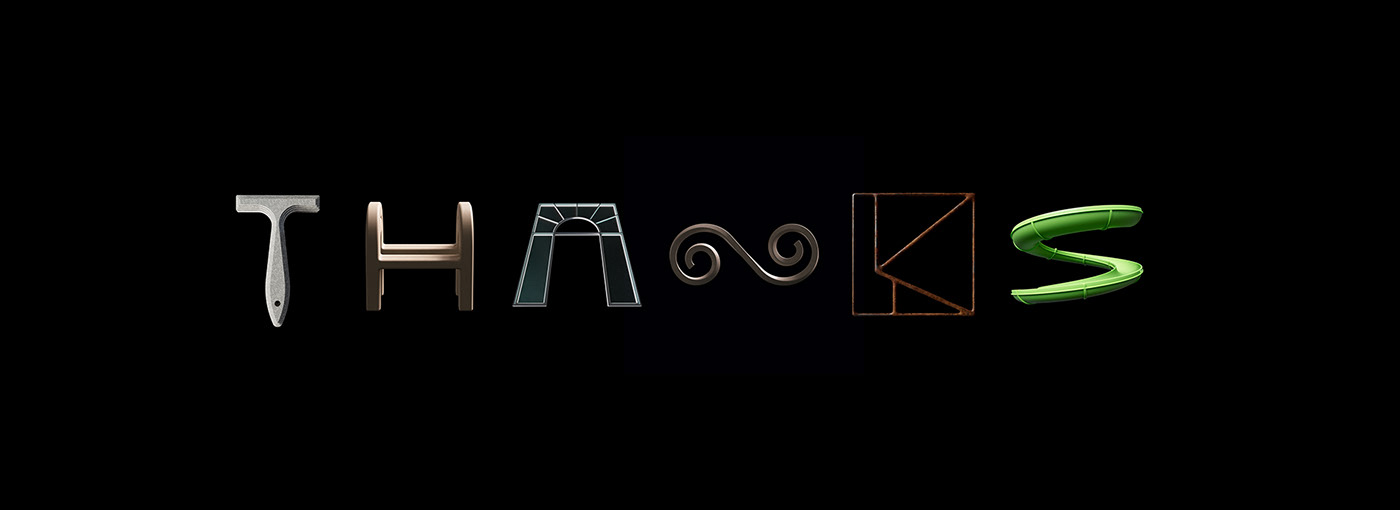letters 3D redshift cinema 4d lettering lighting model numbers Textturing