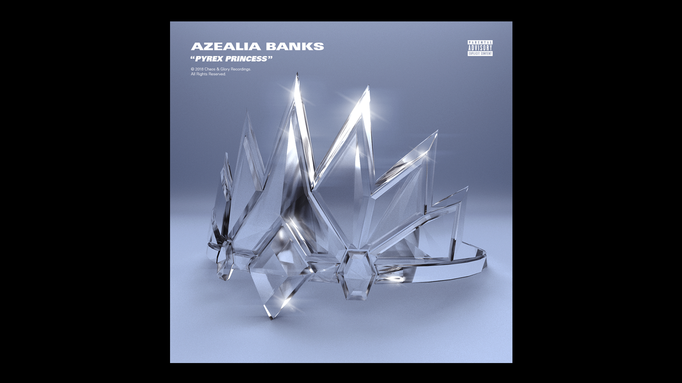 3D album artwork azealia banks blender 3d graphic design  modelling Music Artwork