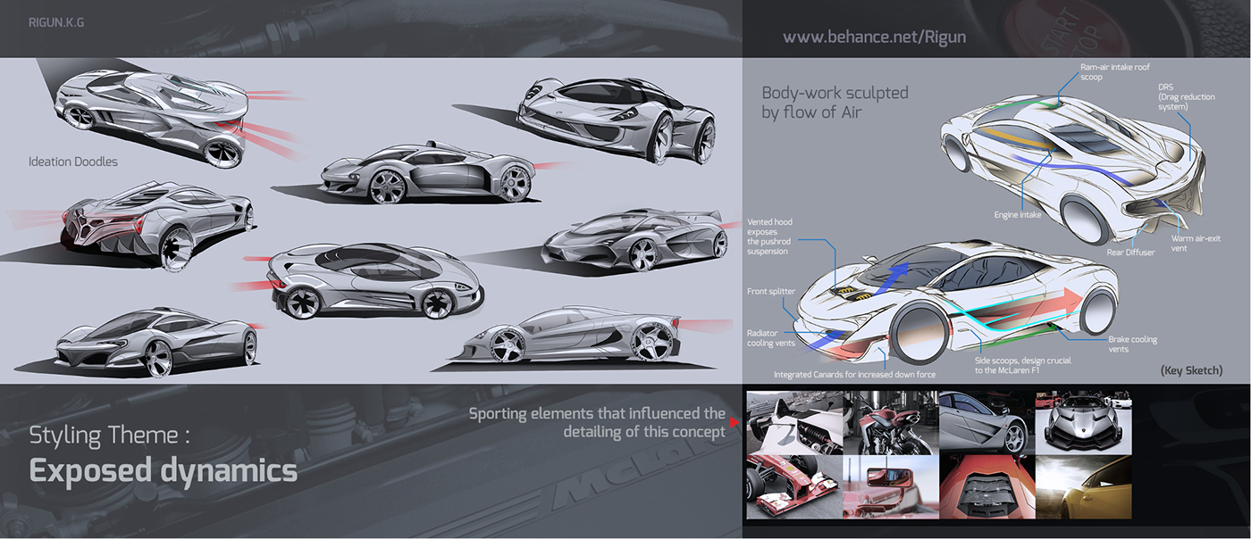 McLaren concept car Super Car car