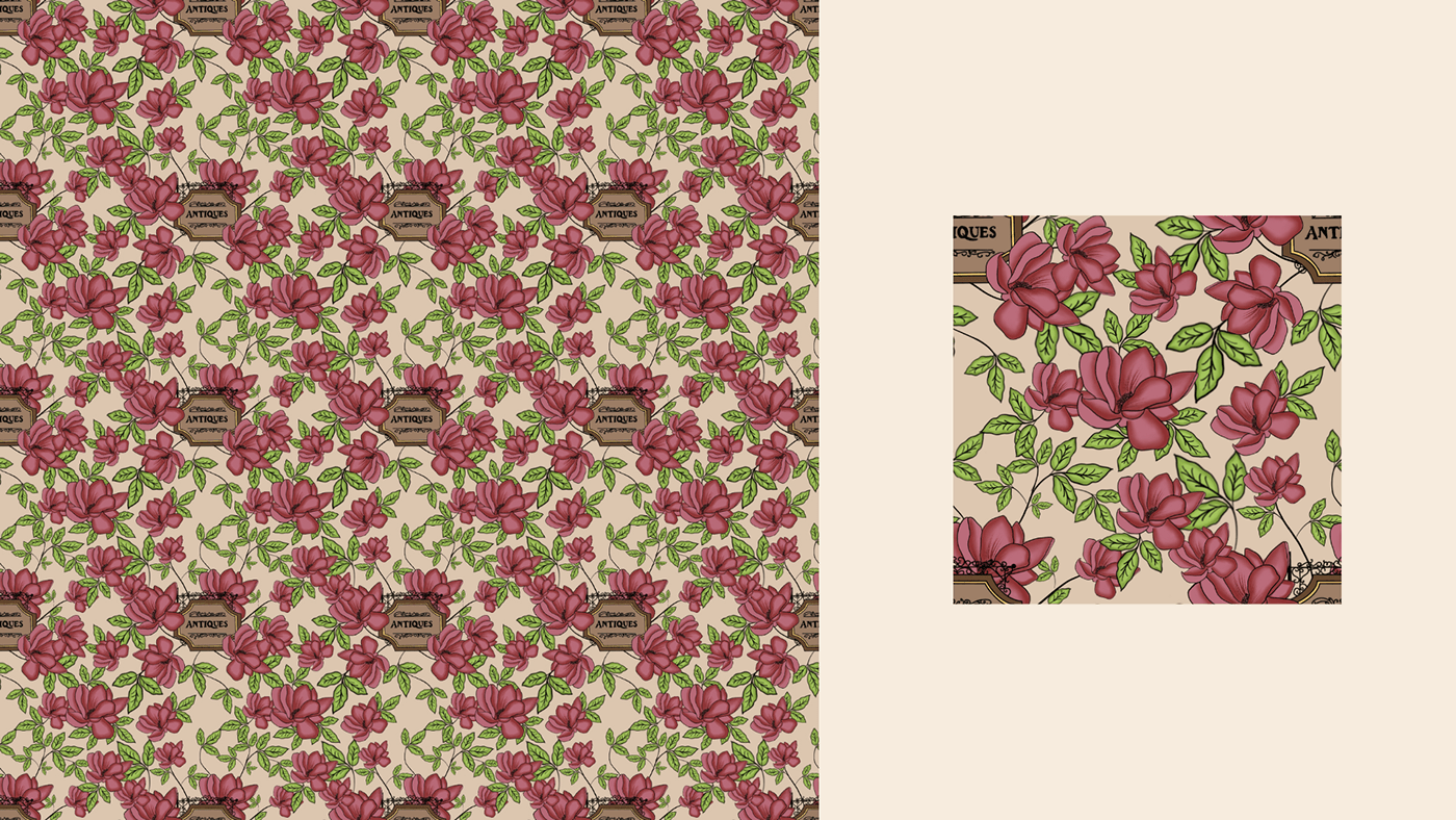 textile design  print design  prints chintz seamless repeat Patterns floral