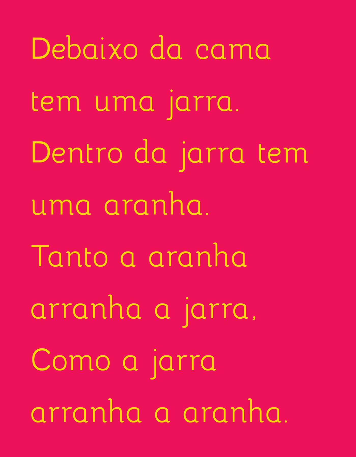 type tipografia Typeface kids children legibility Brazil caracteres typography   fonte