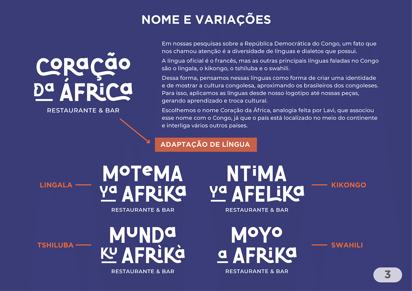 African Art brand identity Congo design gráfico identidade visual Logo Design Logotype restaurant TCC typography  