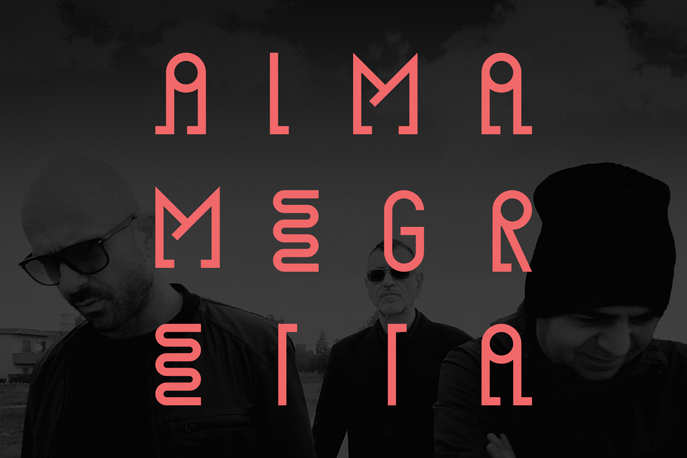 Almamegretta / Ennenne (Goodfellas Records) typography  