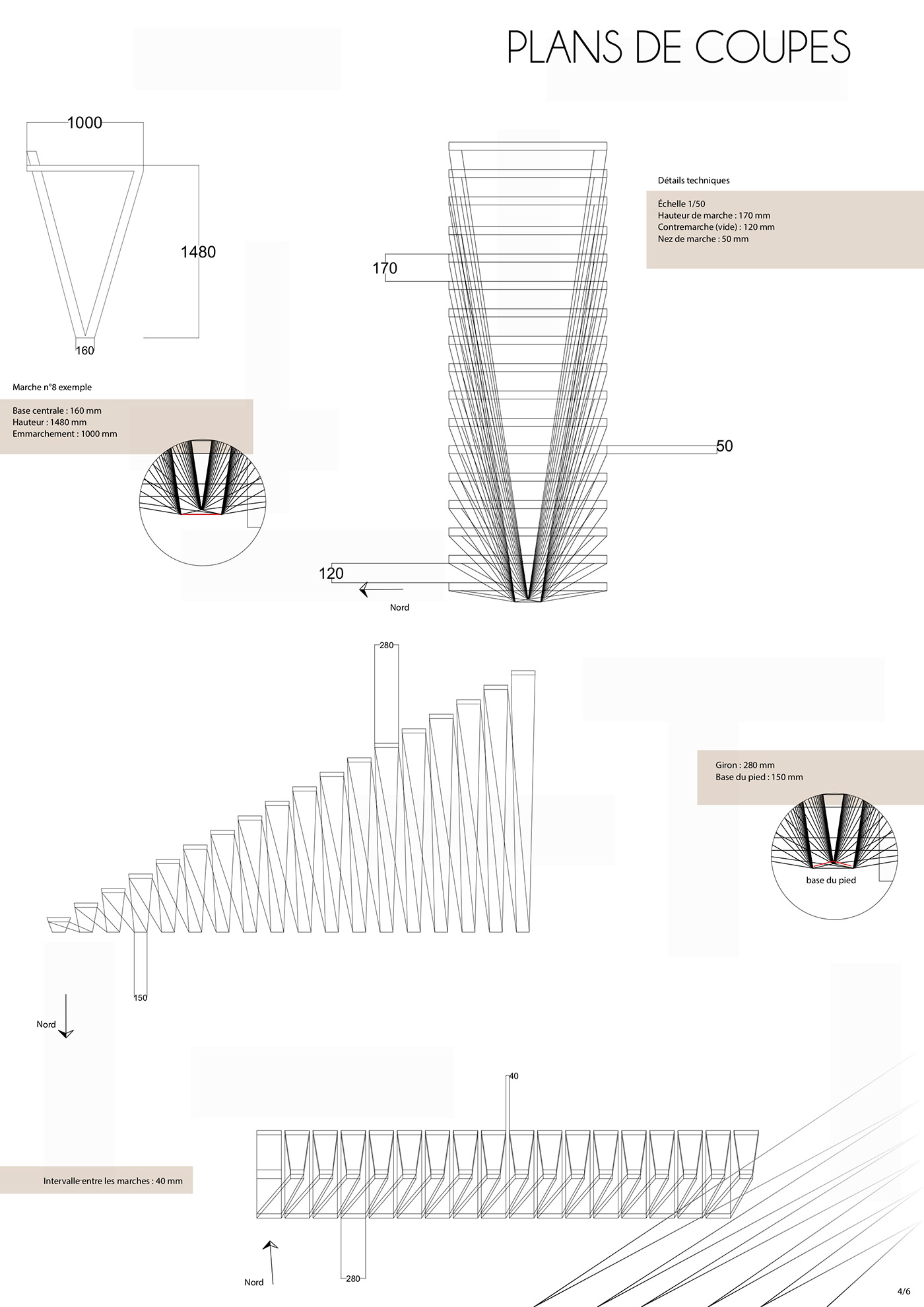 escaliers pbm archietcture Architecture d'intérieur