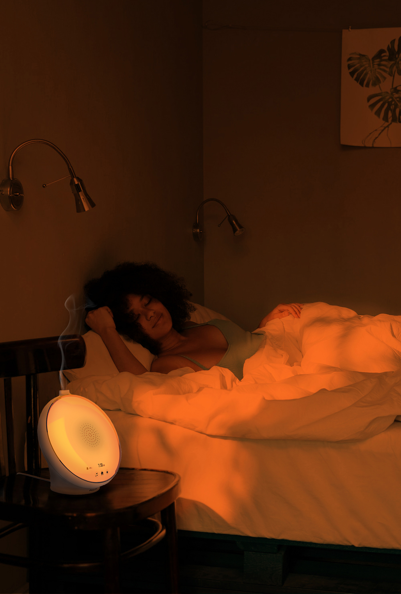 Aroma design elegant Insomnia light mental health minimal Philips sleep therapy