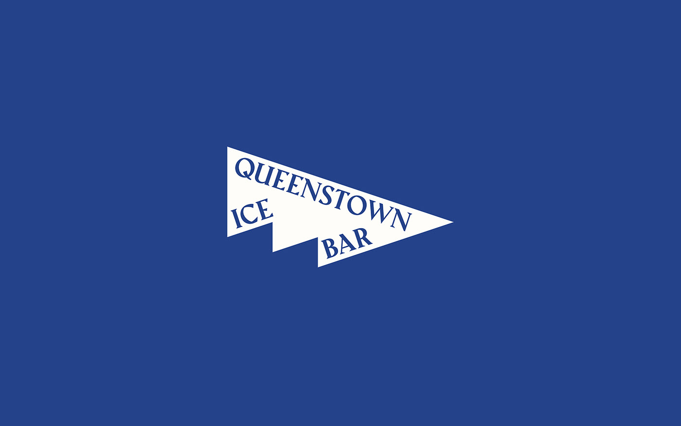 environmental design graphic design  ice bar identity logo New Zealand queenstown visual identity