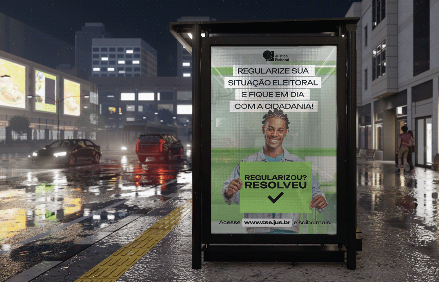 campaign Advertising  Governo campanha identidade visual publicidade social media Justiça Eleitoral TSE democracia