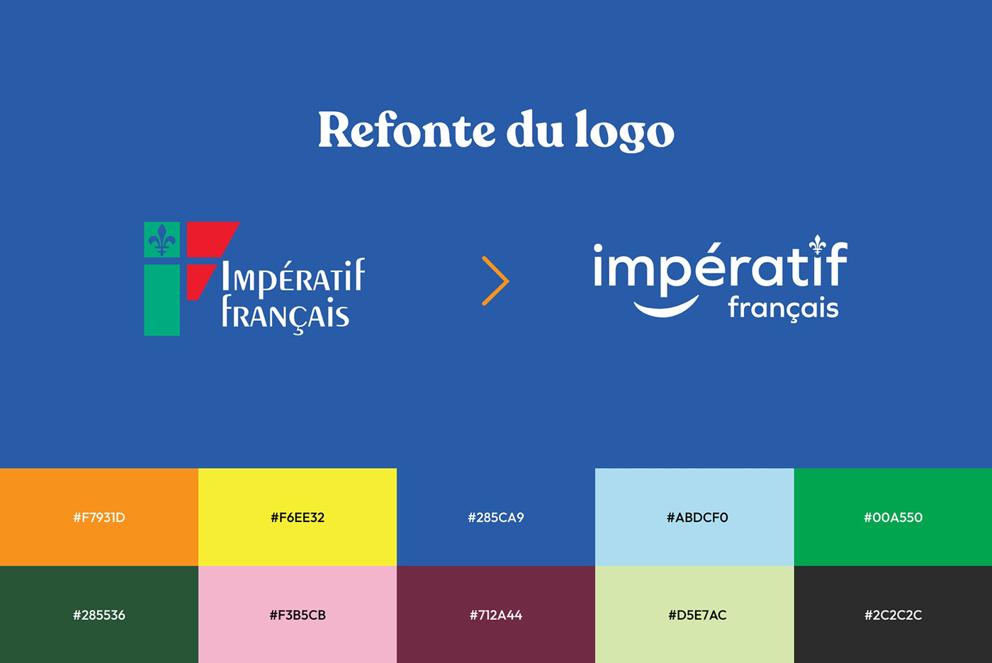 brand identity design language logo Logotype visual identity Website