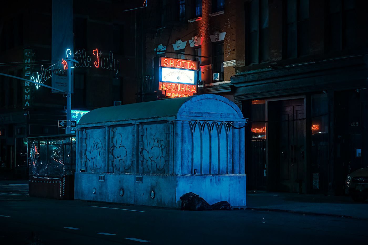 Anthony presley art city fantasy New York night Photography  Street surreal Urban