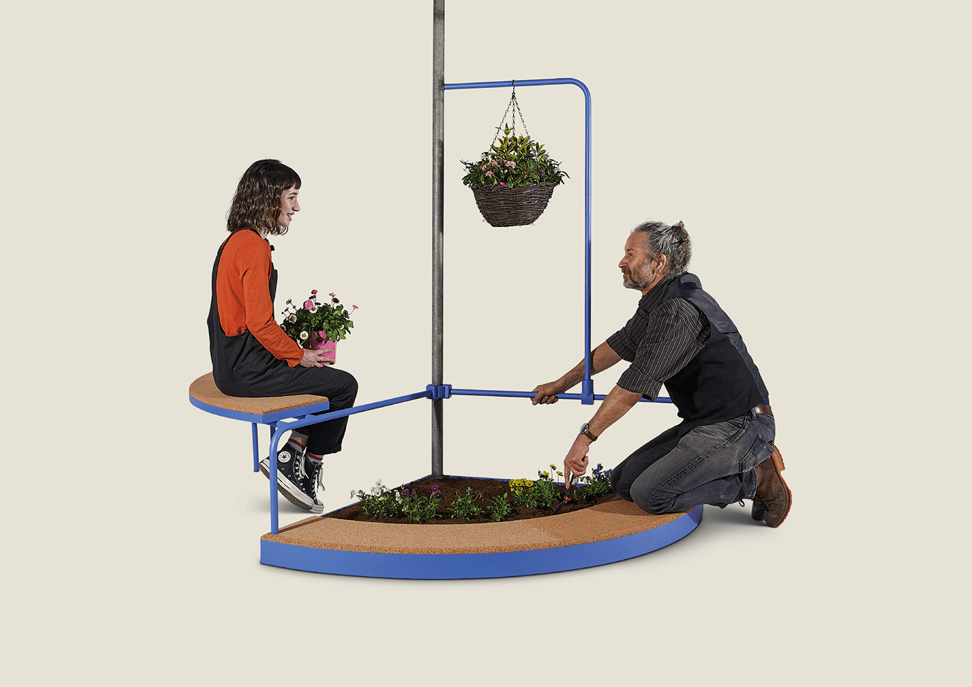 community cork Elderly gardening installation Isolation loneliness Outdoor process social
