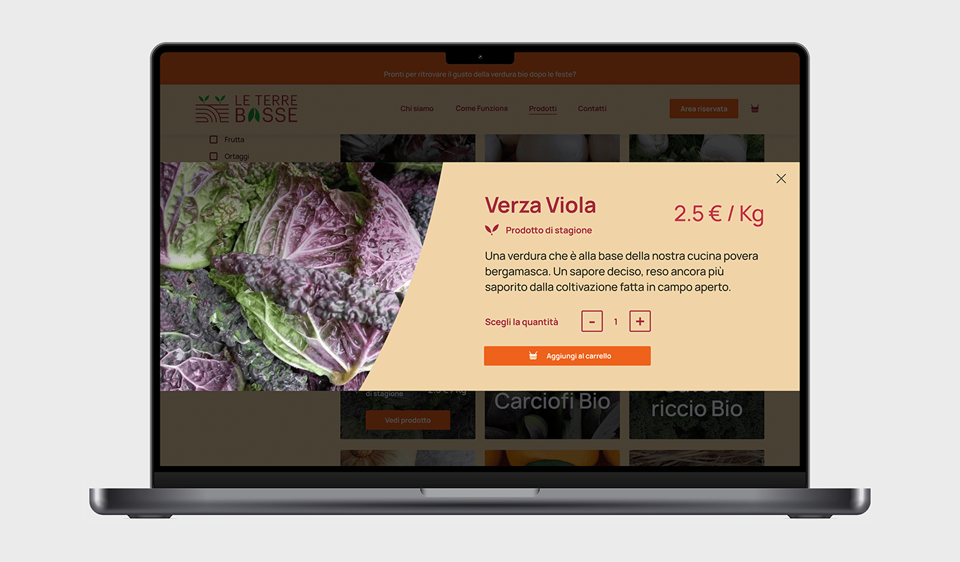 bio Figma Food  grocery shopping ui design vegetables Web Design 