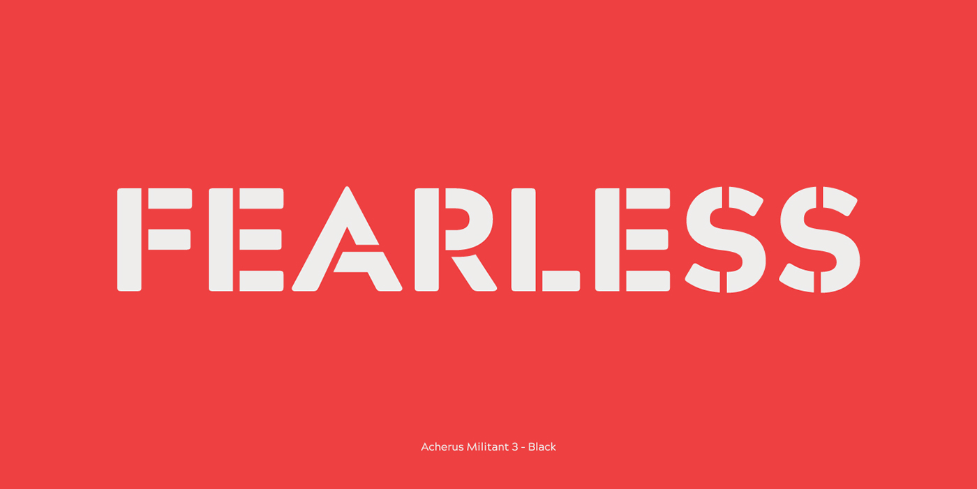 Acherus grotesque stencil rounded Typefamily Typeface grotesk sportive challenger geometric