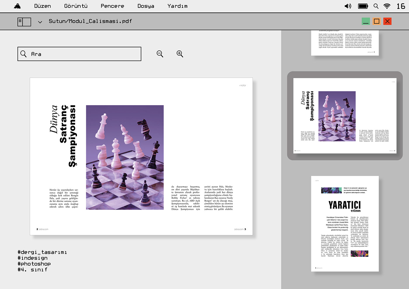 Curriculum Vitae CV magazine Magazine design packaging design portfolio UX design video Illustrator photoshop