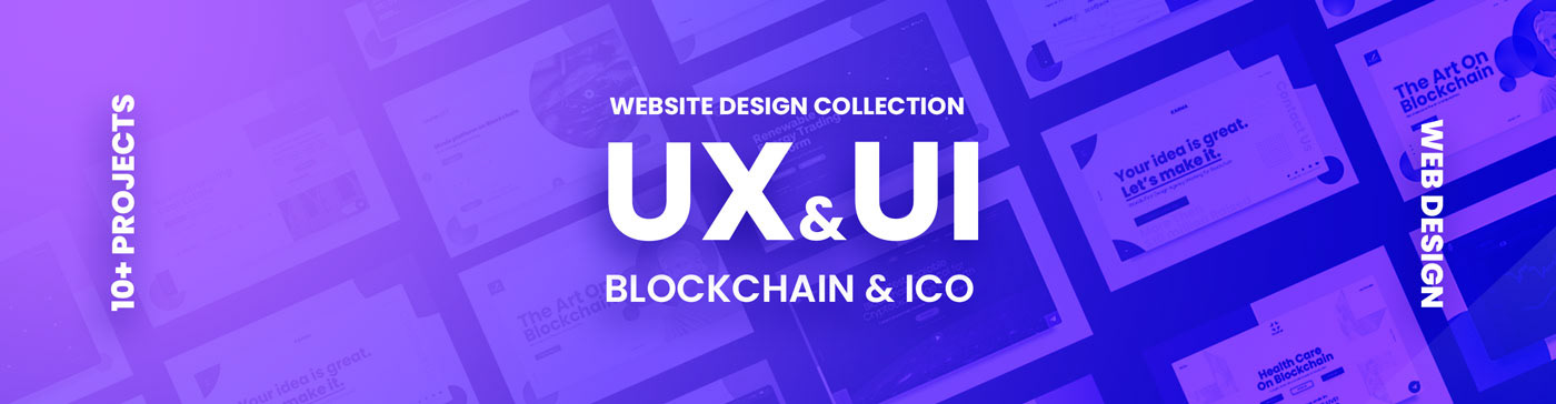 blockchain Ico ethereum ico website landing page Web Design  Website cryptocurrency UI UX design