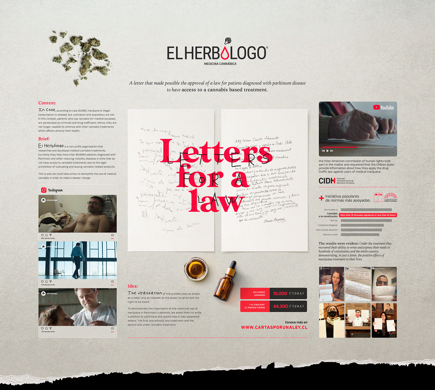 BBDO canabis Cannes Cannes lions chile gold law letters marijuana weed