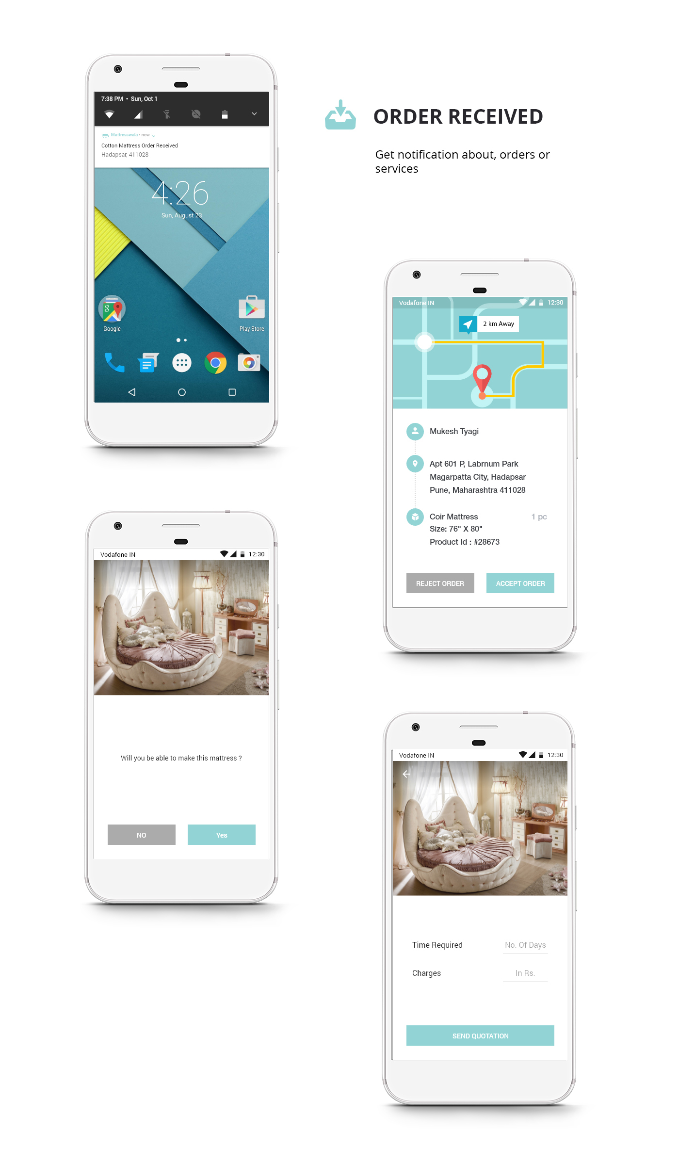 Case Study mattress ux interaction Service design ios android Web mobile adobeawards