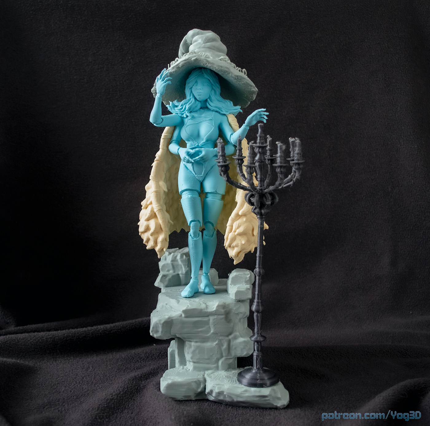 3D model 3d print 3d printing fdm ranni ranni the witch Sculpt sculpture Zbrush