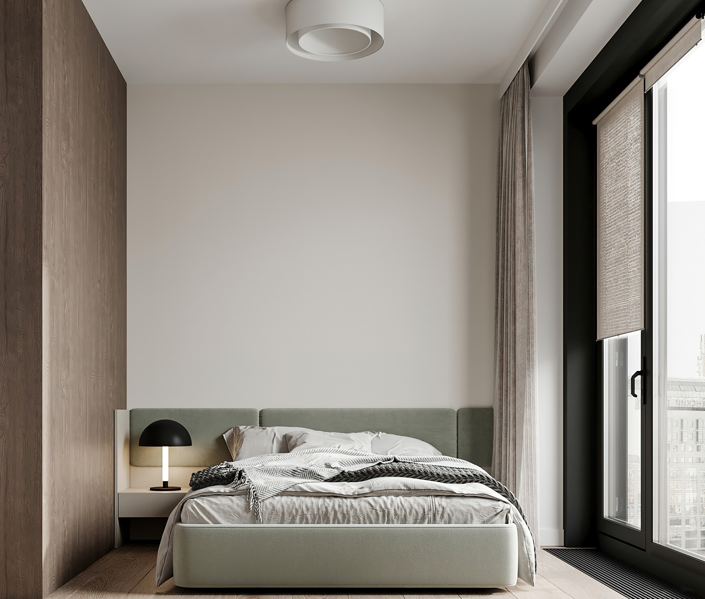 3D 3ds max bedroom CGI design Interior interior design  living room Render visualization