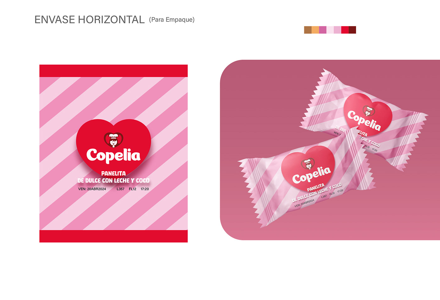 copelia brand identity branding  Packaging Valentine's Day Love Brand Design Graphic Designer marketing  