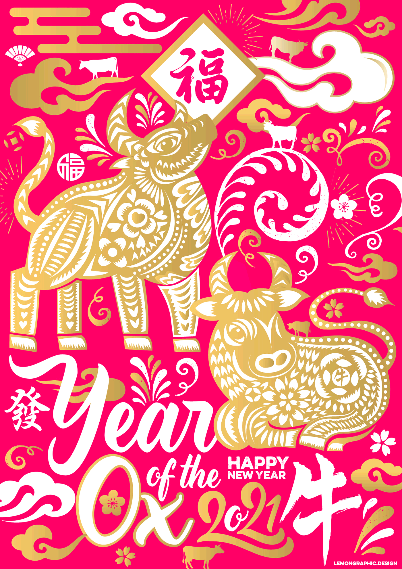 chinese new year 2021 chinese new year ox cny 2021 happy new year happy new year 2021 lunar new year 2021 ox design 2021 Year of the Ox