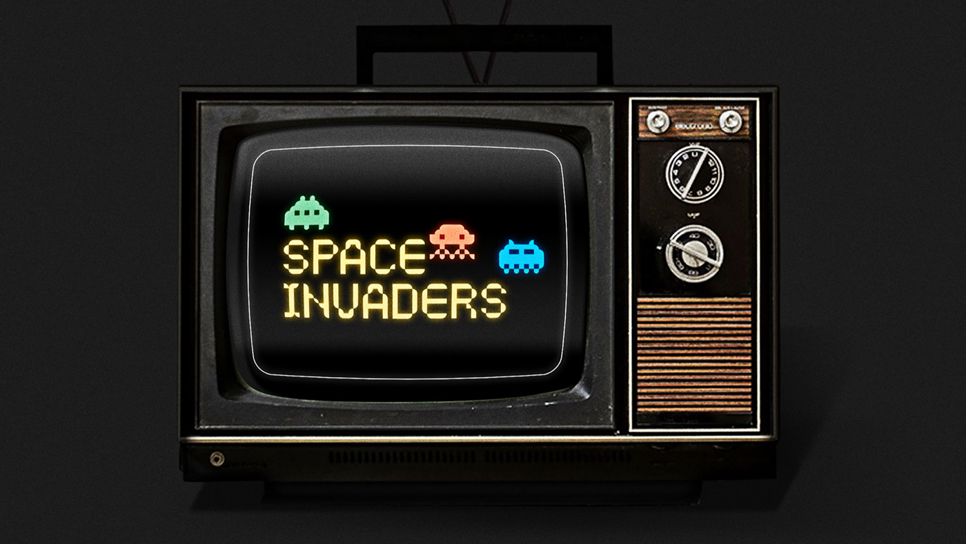 astronaut comics game Invaders science Space  stars vintage nasa
