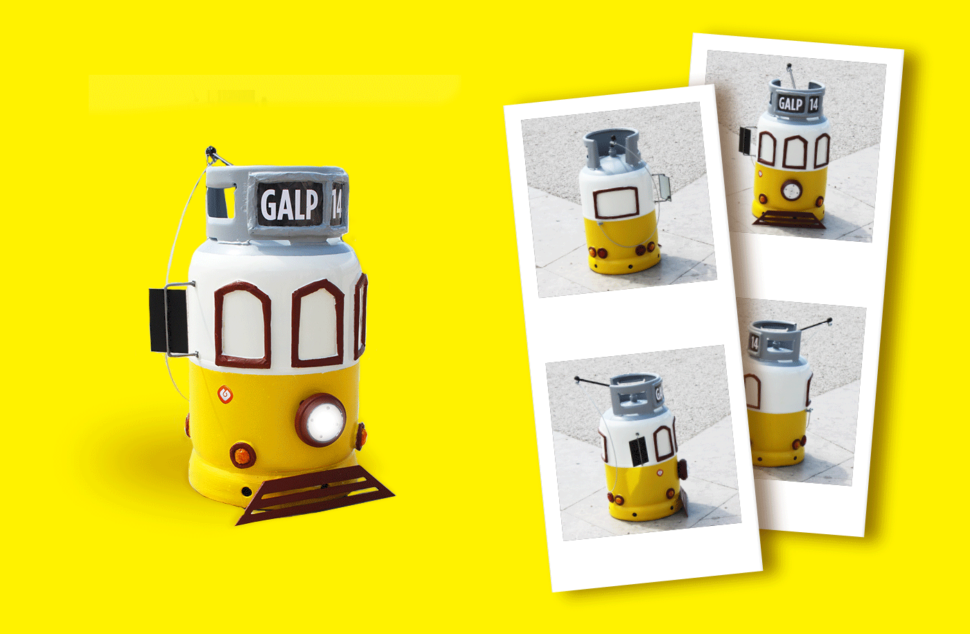 galp design electrico amarelo lisboa Turismo icons contest award Portugal tram Galp Create yellow Lisbon symbol