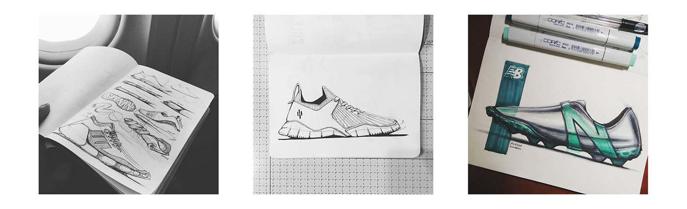 shoe sketching sketching product design  footwear design shoe design footwear sketching digital rendering pen sketch