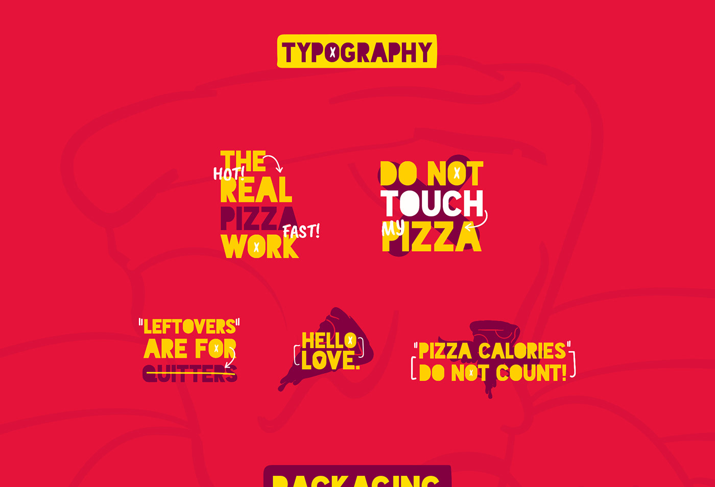 Pizza identity fast customized Hot logo Icon art direction  fresh branding 