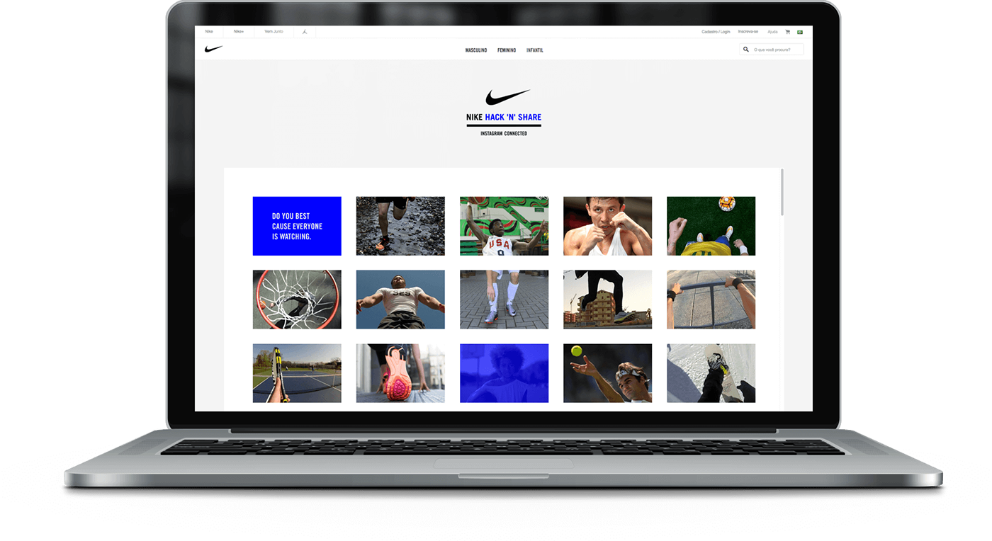 Nike print design graphic design  campaign art direction  digital visual design type typography  