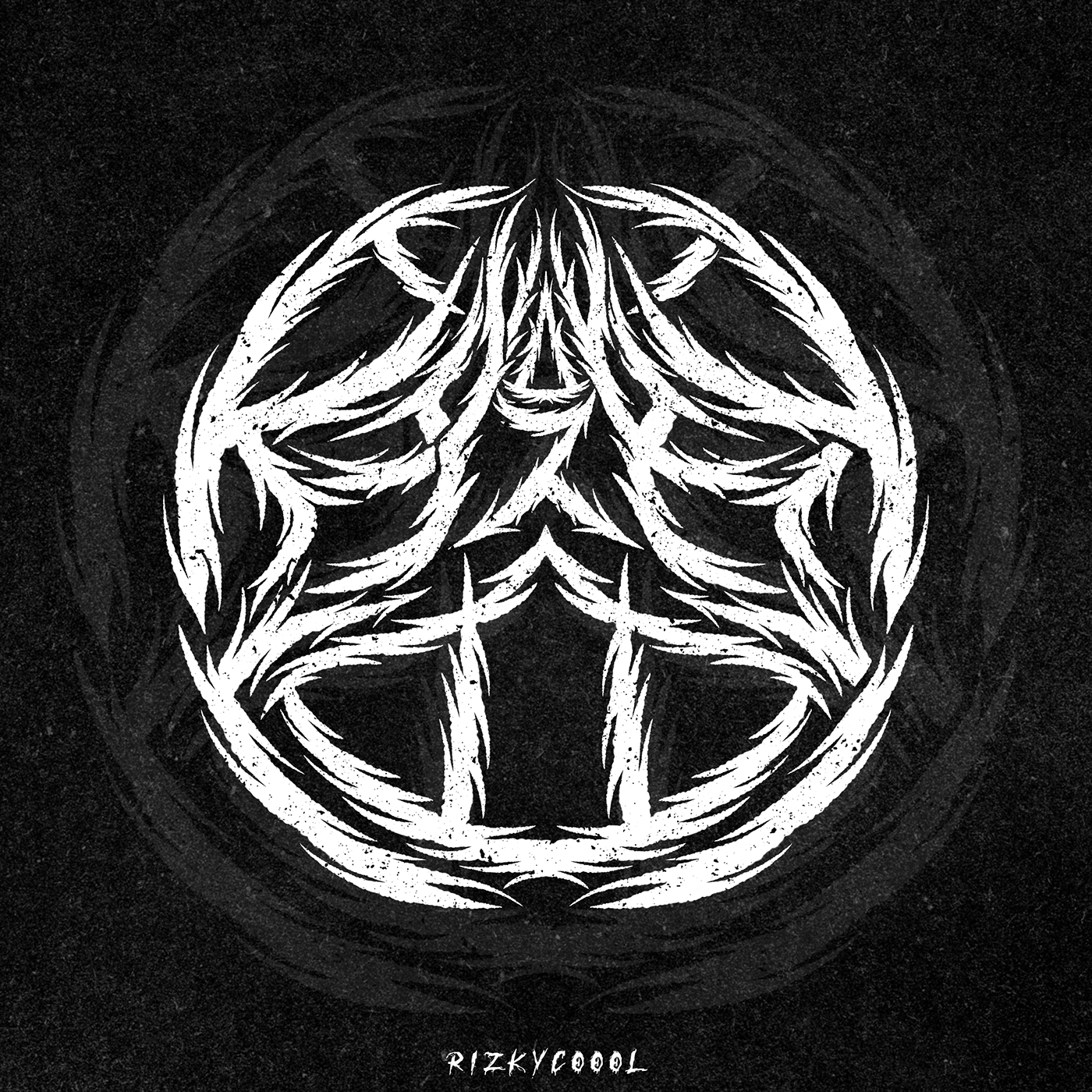 artwork Deathmetal Digital Art  logo metallogo