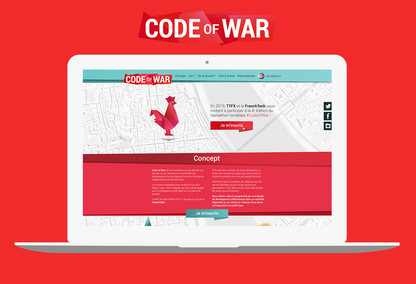 French Tech Bordeaux TTFX Julia Fenu jeu game One Page nain elfe maje Code of War