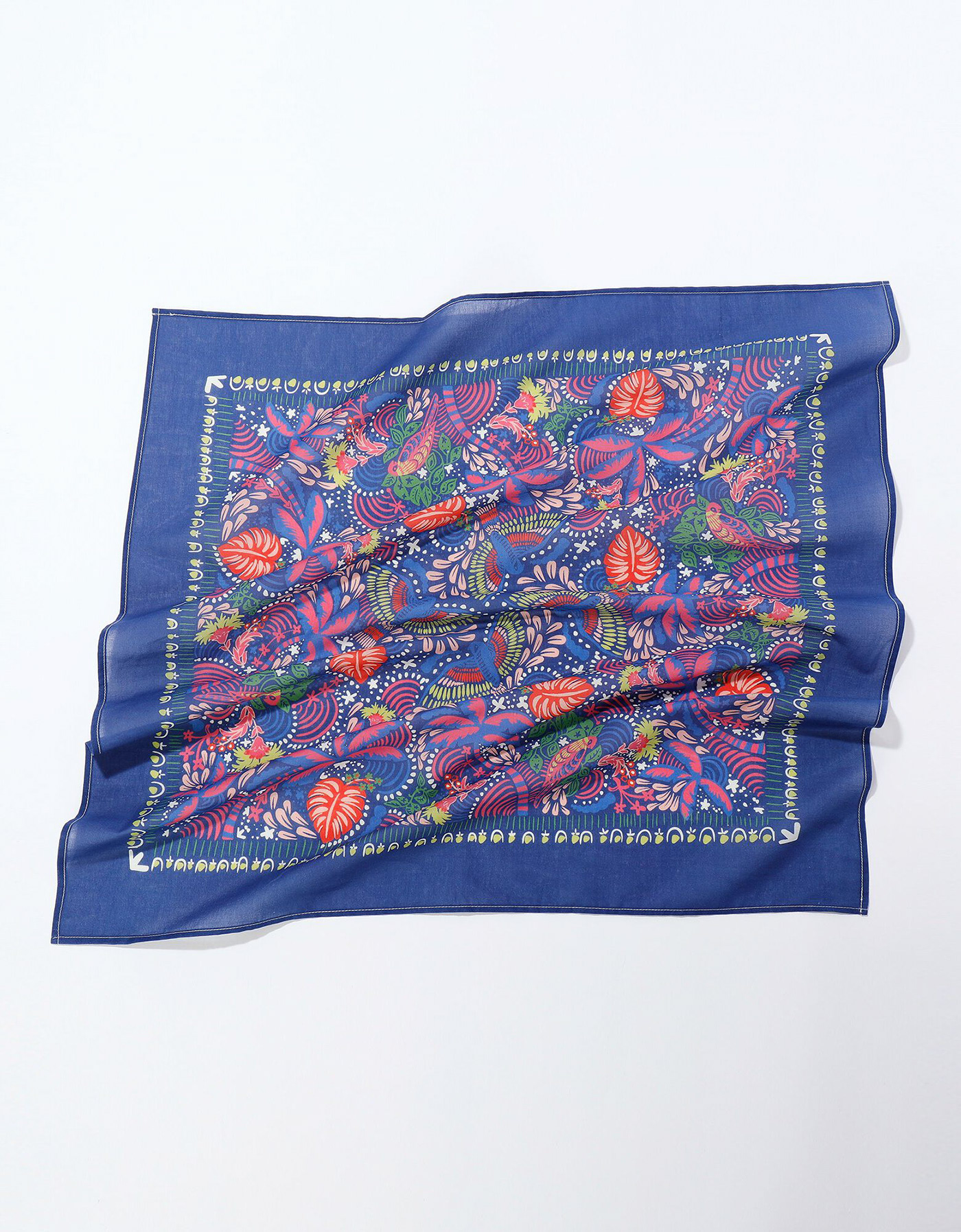 fashion accessory scarf design scarf Surface Pattern colorful artwork textile