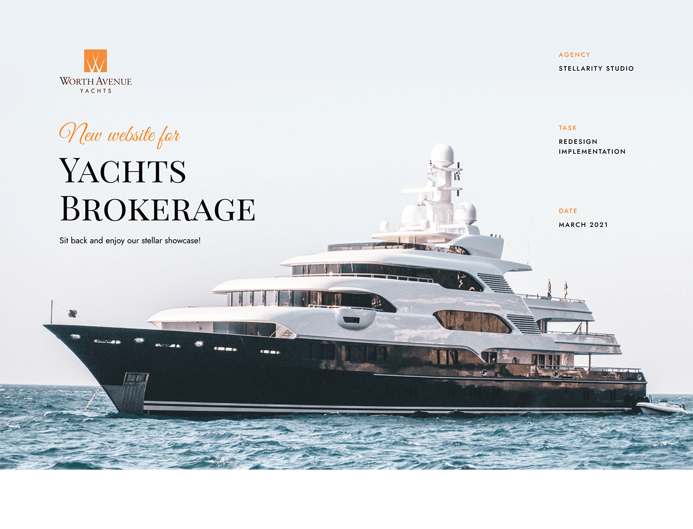 brokerage E COMMERCE luxury UI/UX Webdesign Website yacht redesign UI ux