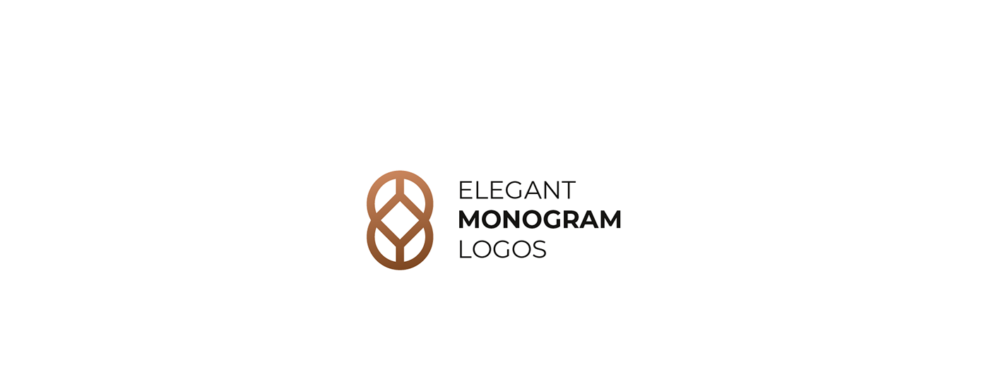 monogram logos logo logofolio logo folio branding  logo collection monograms Marks and symbols elegant