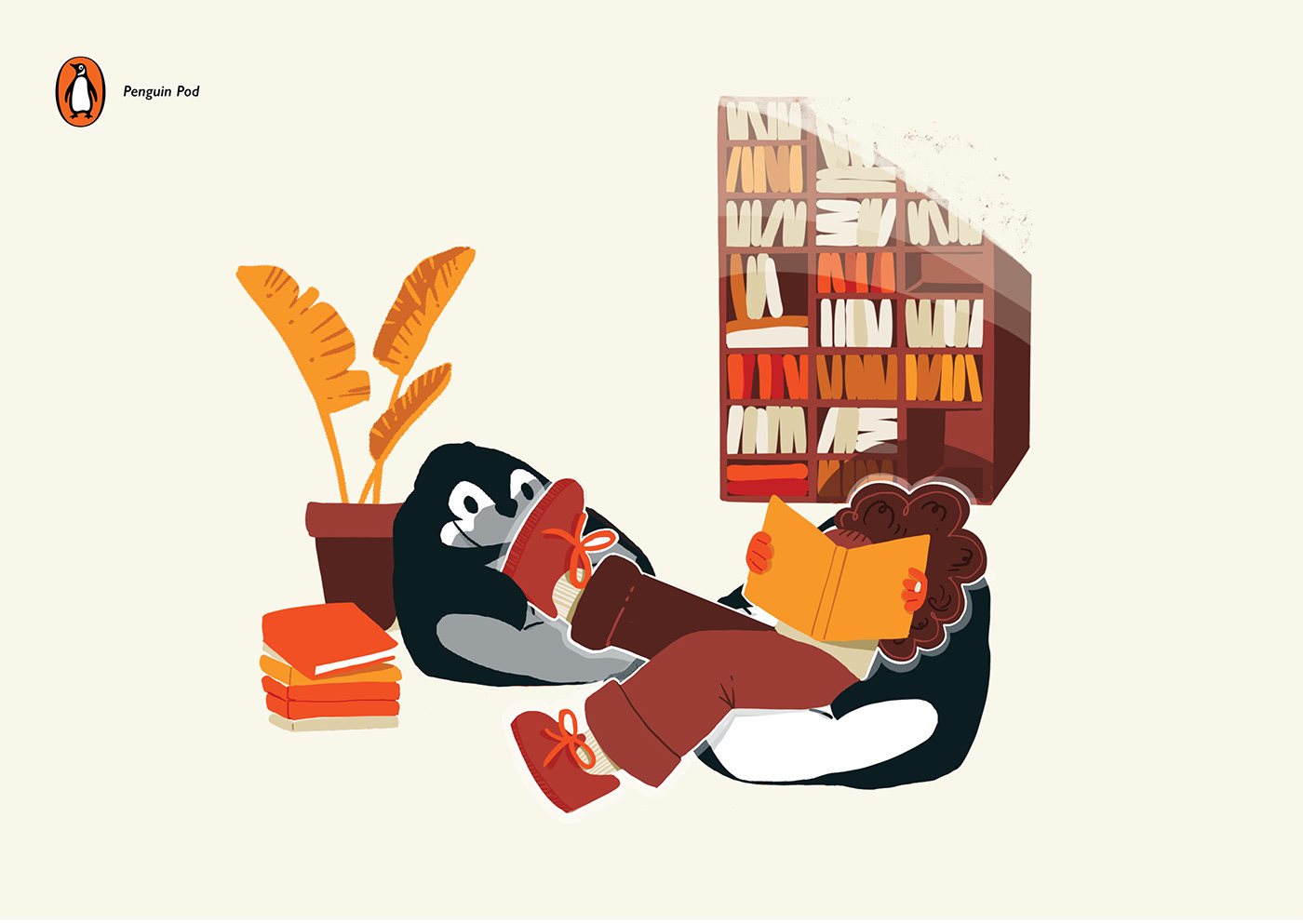 penguin penguin books merchandise brand identity ILLUSTRATION  Character design  gen z campaign branding  merch design