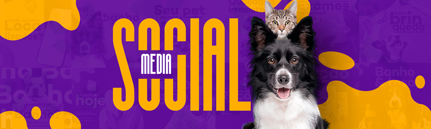 Pet Cat brand dog Icon logo petshop animal design Graphic Designer